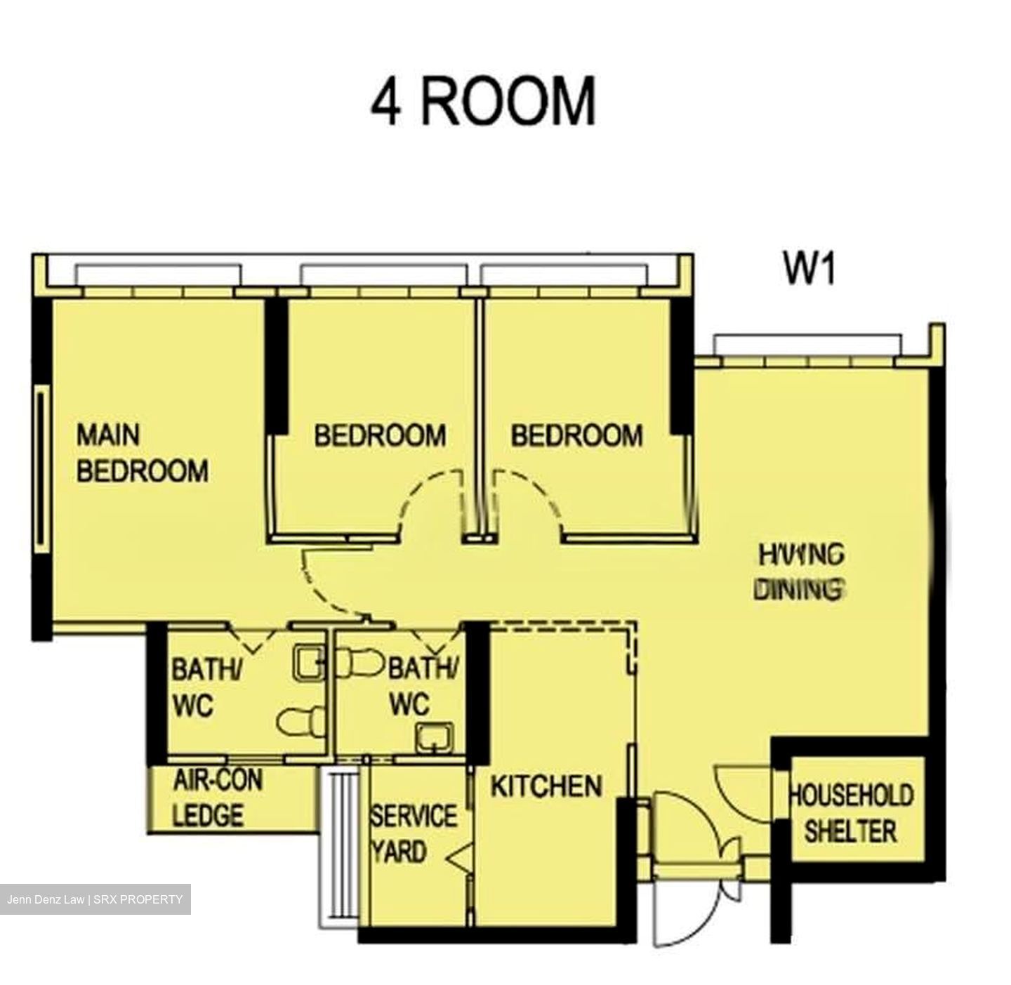 Blk 470A Forest Spring @ Yishun (Yishun), HDB 4 Rooms #630659201